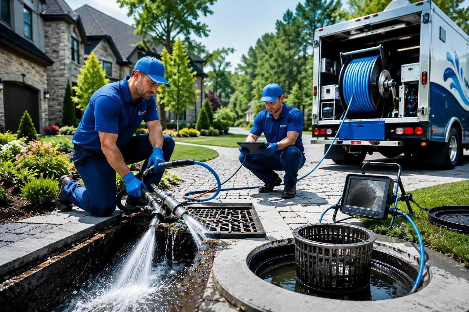Local outdoor drain cleaning professionals in Plainfield, IA